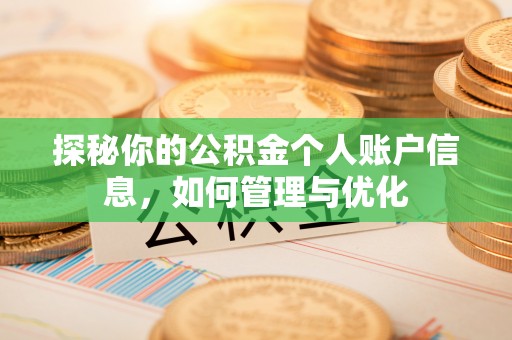 小榄探秘你的公积金个人账户信息，如何管理与优化