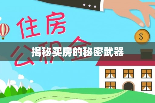 小榄揭秘买房的秘密武器