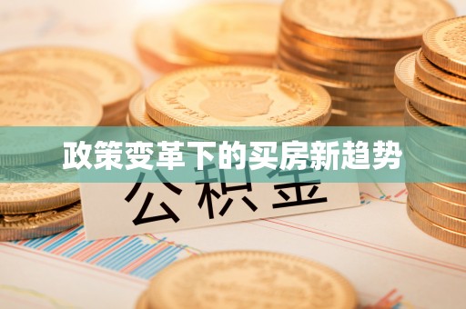 小榄政策变革下的买房新趋势