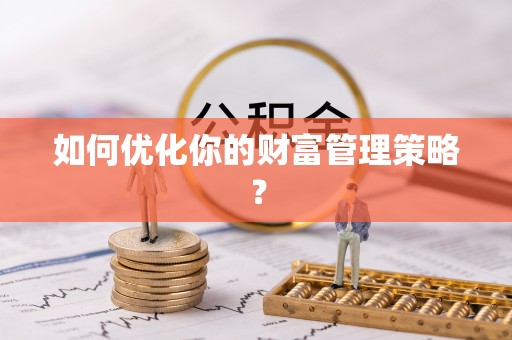 小榄如何优化你的财富管理策略？