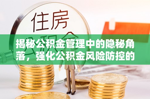 小榄揭秘公积金管理中的隐秘角落，强化公积金风险防控的必要性与路径