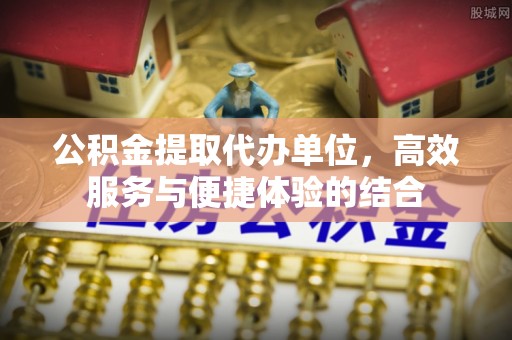 小榄公积金提取代办单位，高效服务与便捷体验的结合
