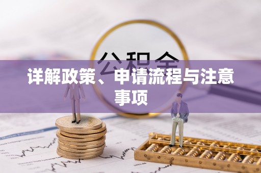 小榄详解政策、申请流程与注意事项